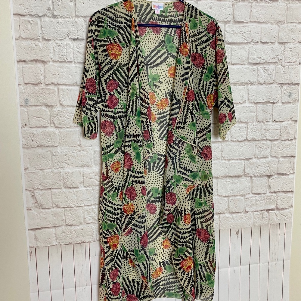 Sheer kimono